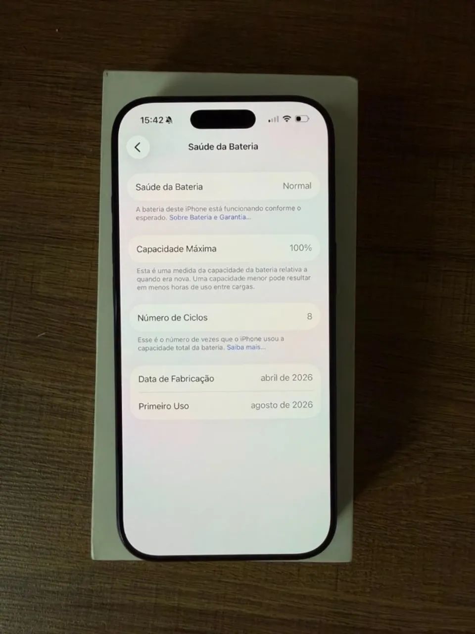 Iphone 17 Pro - 256 GB (NÃO TROCO, NÃO ABAIXO O VALOR, APENAS VENDO). - Foto 2