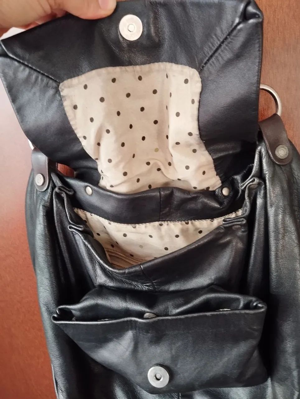 Bolsa uncle k couro  - Foto 4