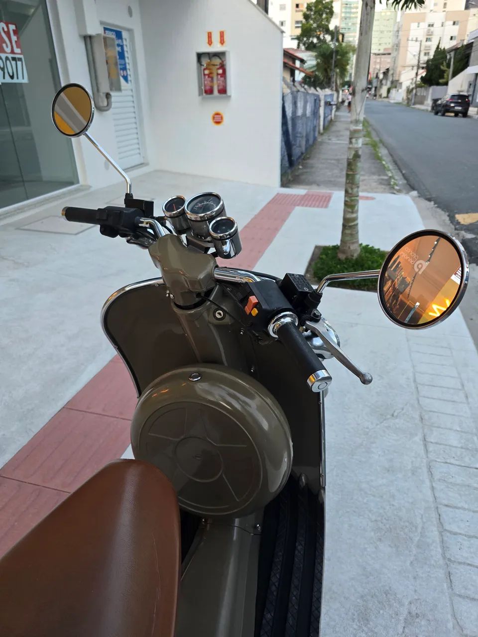 Moto Lambreta Motorino 150cc 2016 - Apenas 4.000 km - Estilo Retrô Impecável - Foto 10