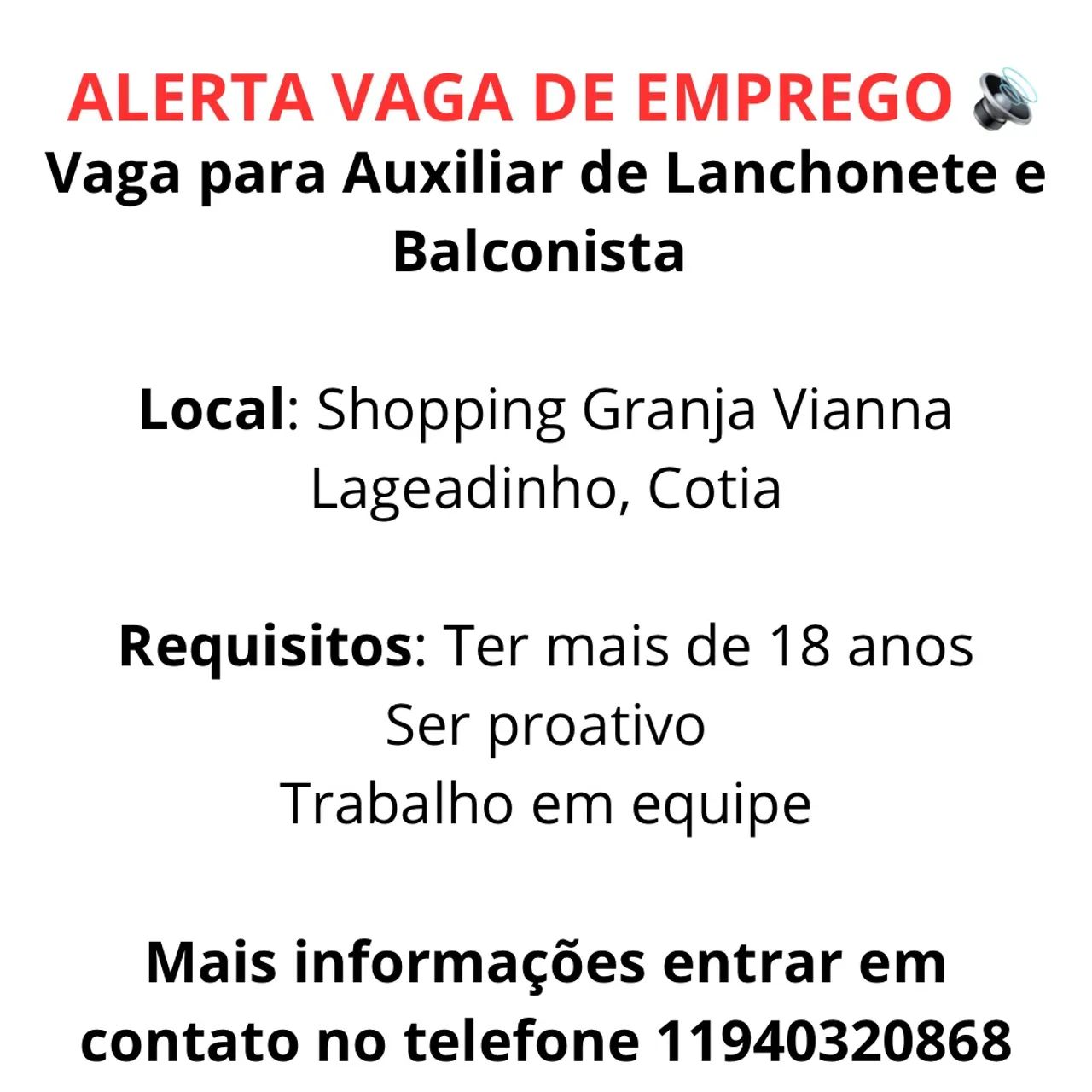 ESTAMOS CONTRATANDO 