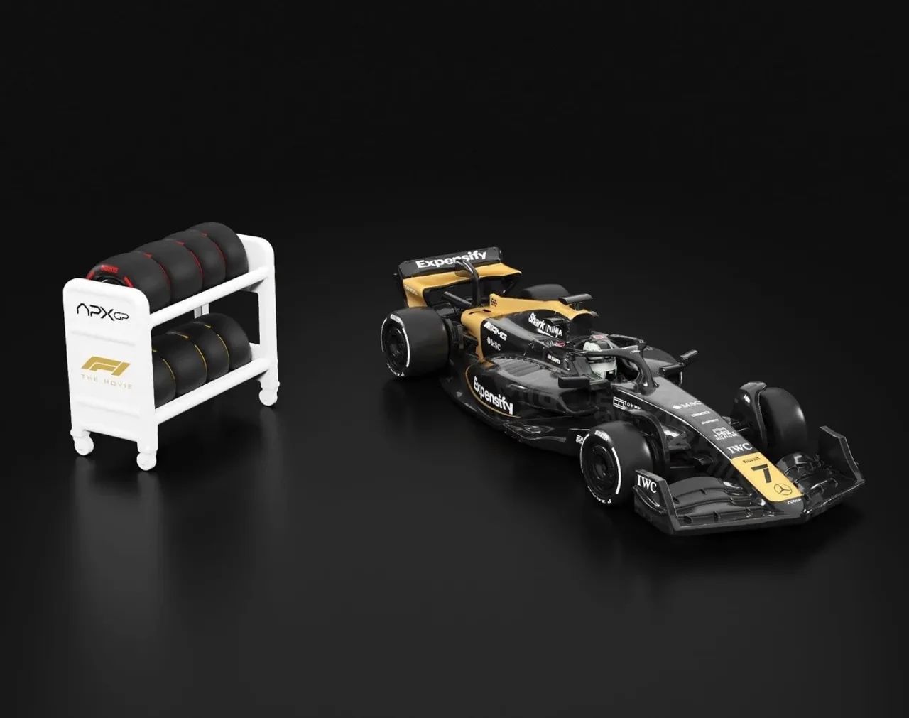 ホットウィール　F1/エフワン・ビークル APXGP Hot Wheels F1 THE MOVIE APXGP - Hobbies e coleções - Planta