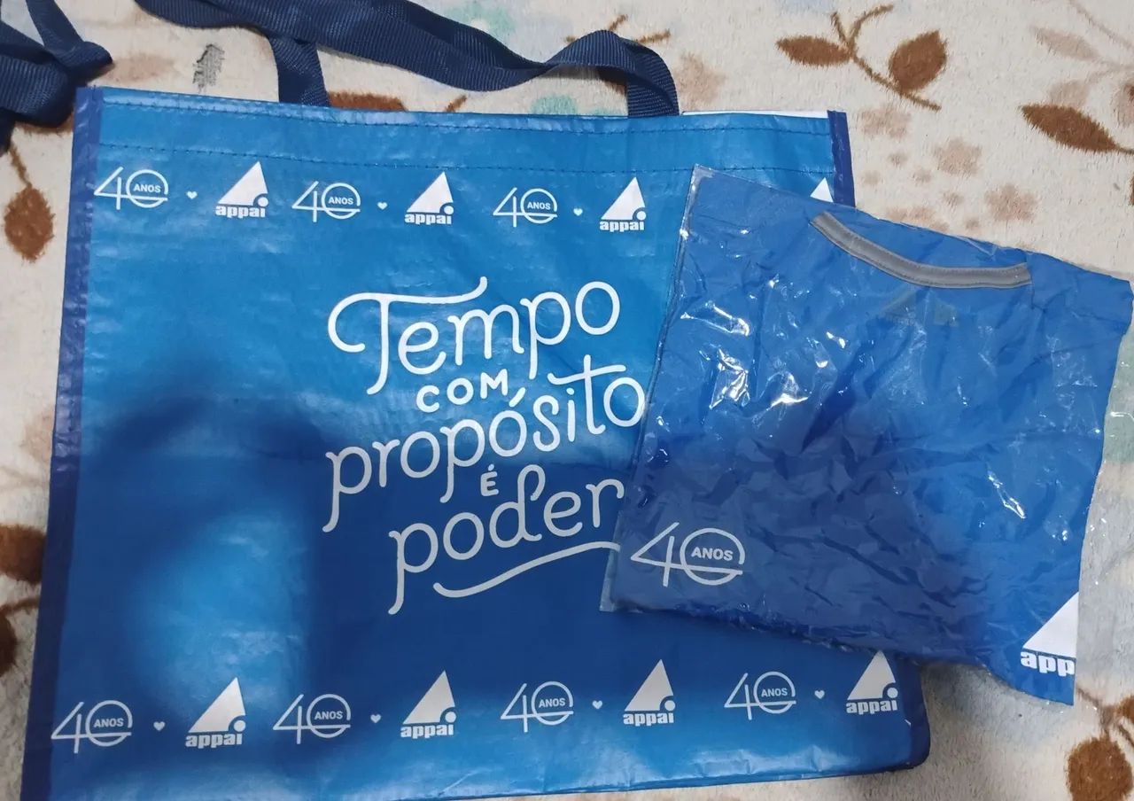 Kit appai 40 anos tamanho PP