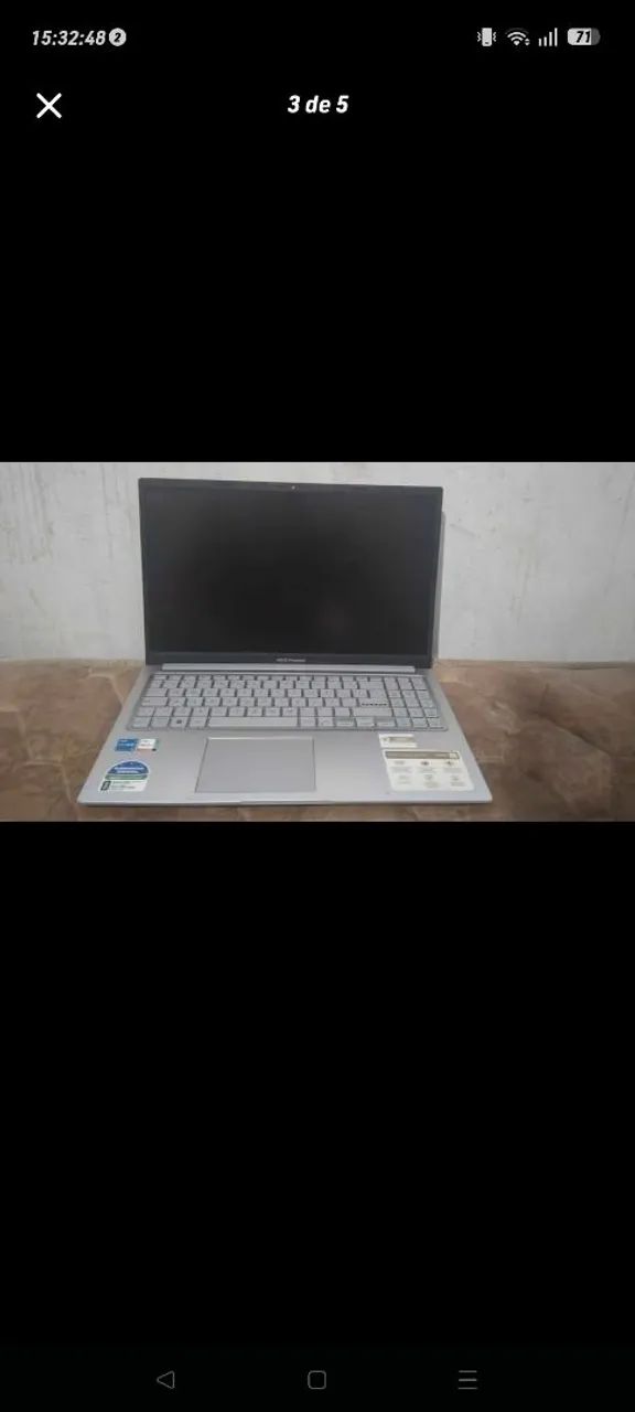 Notebook Asus vivebook 15 - Foto 3