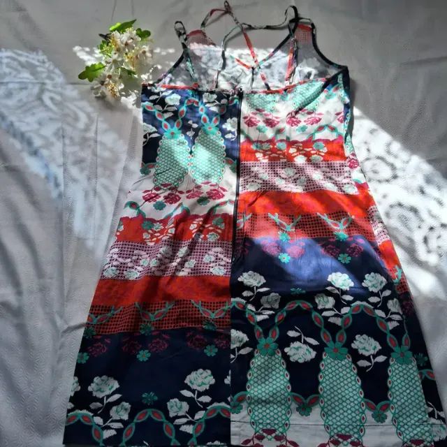 Vestido Floral Azul  - Foto 2
