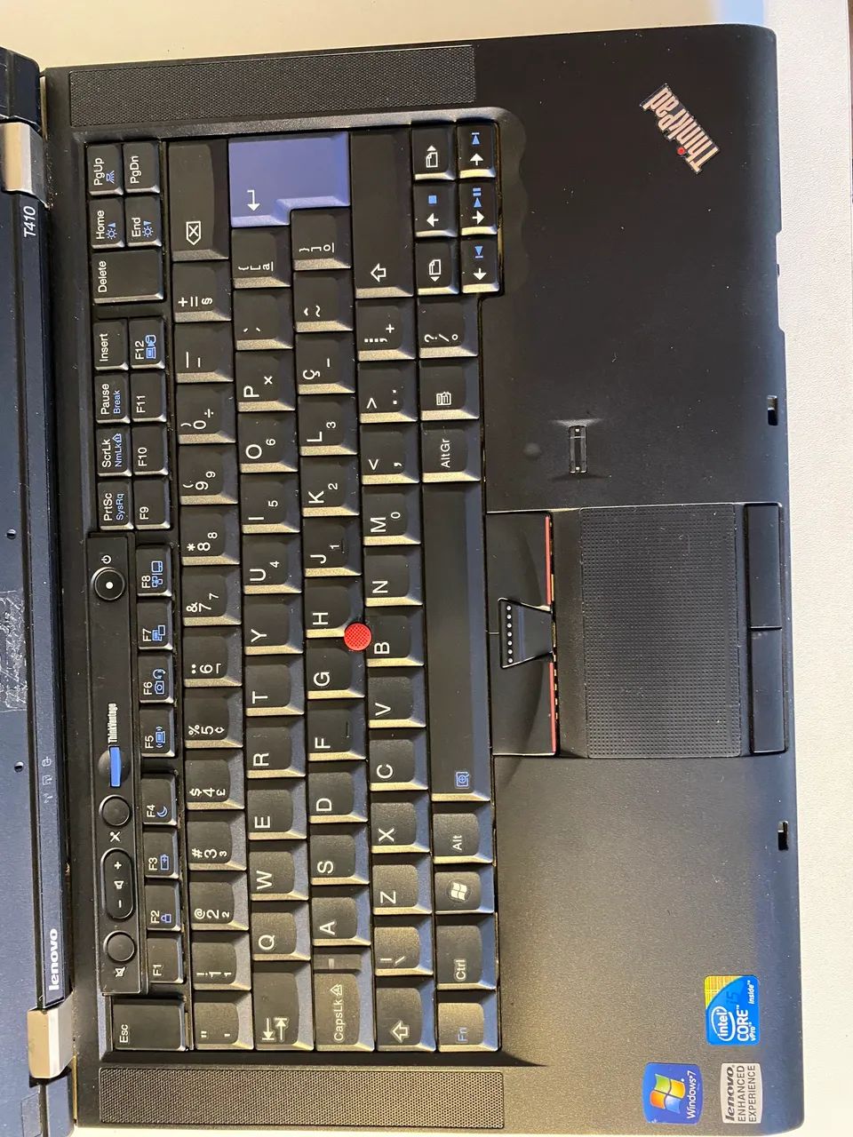 Notebook para peças, funcionando tudo