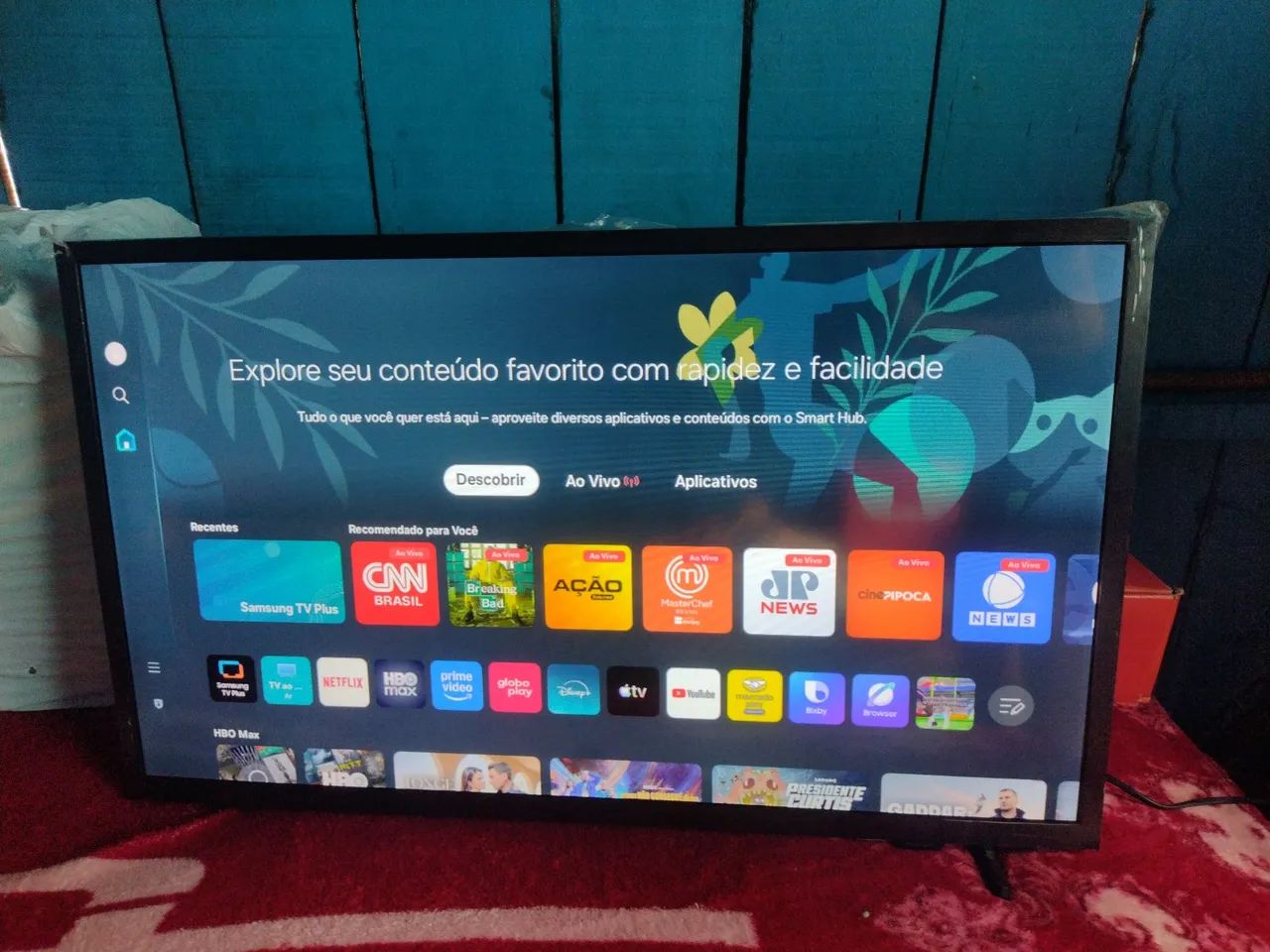 .Vendo tv smart Samsung 32 polegada - Foto 4