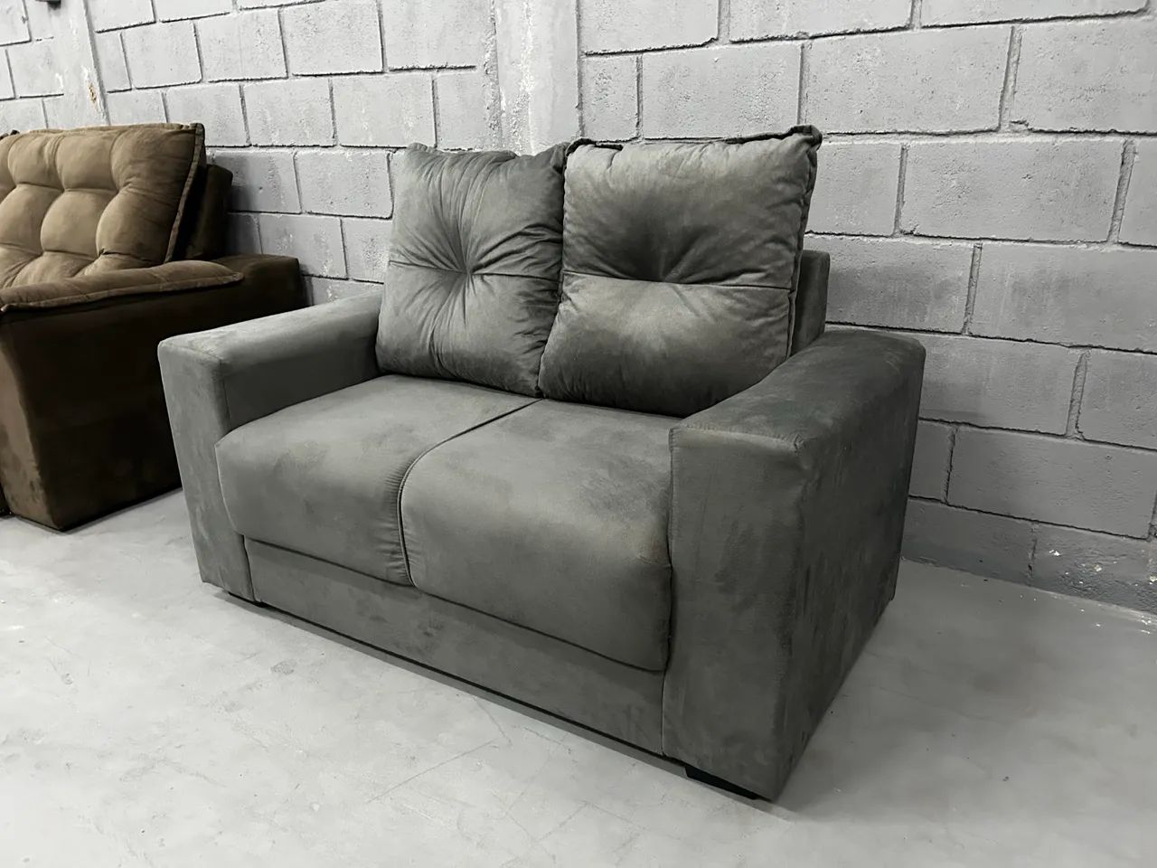 Sofá Fixo 2 Lugares NOVO ( Direto da Fábrica )  - Foto 3