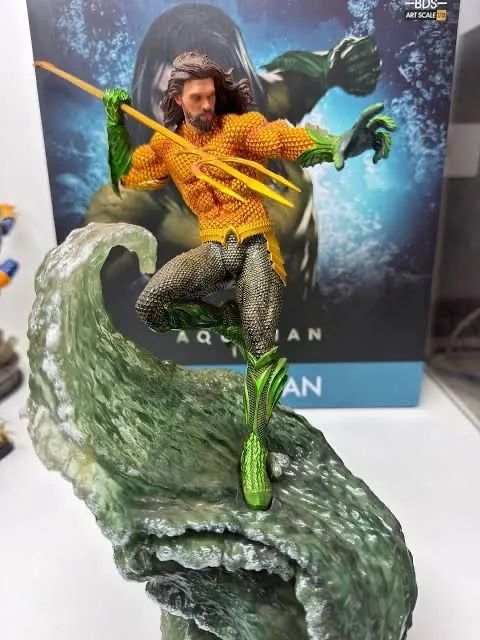 Mera e aquaman iron studios - Foto 2