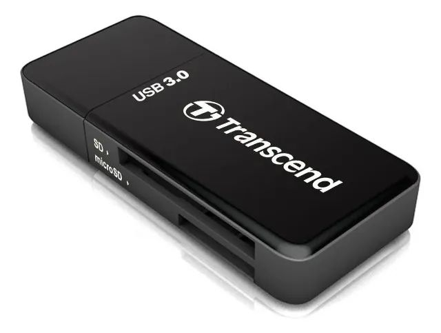 Leitor De Cartão De Memória Rdf5 Sd Micro Transcend Usb 3.0 - Foto 3
