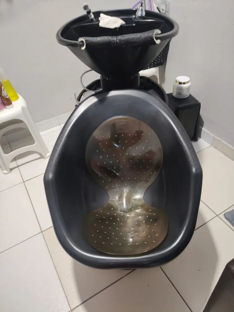 Lavatório usado ( cabeleireiro)