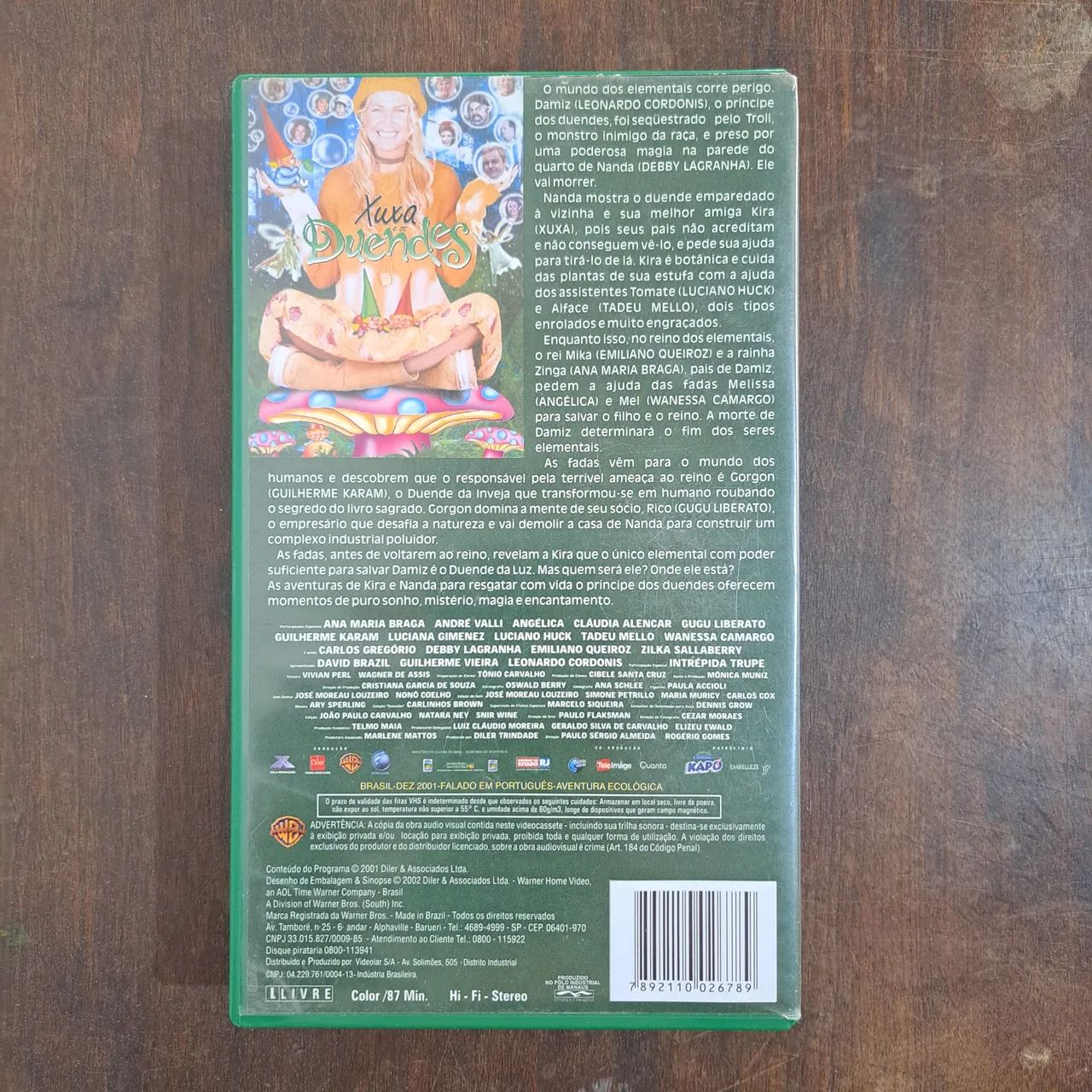 Fita VHS Xuxa e os Duendes Original - Foto 2
