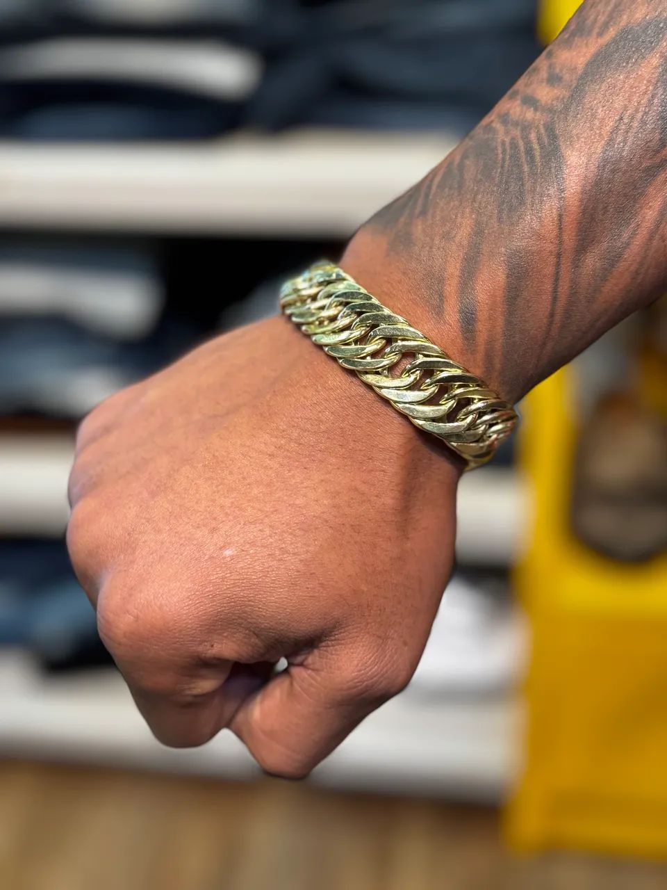 Pulseira de ouro 18 quilates - Foto 5