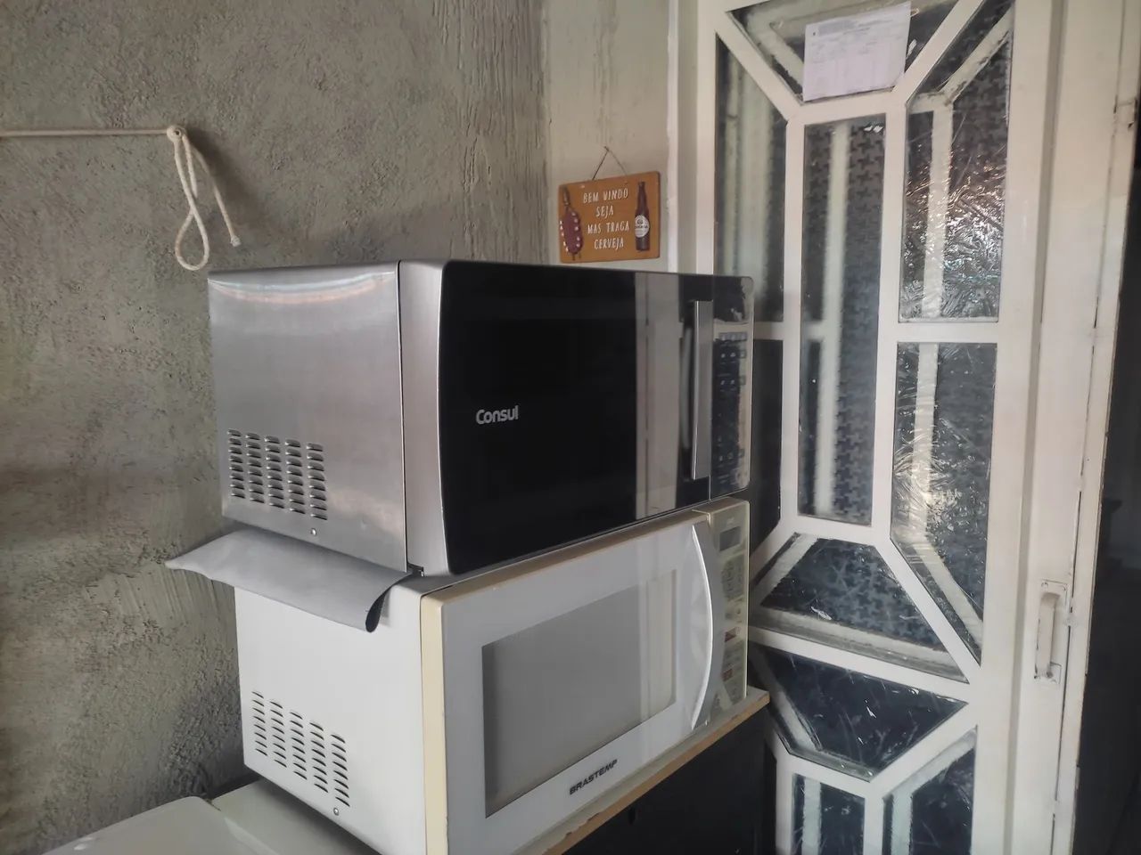 Microondas Consul 31 litros, espelhado e inox. - Foto 3