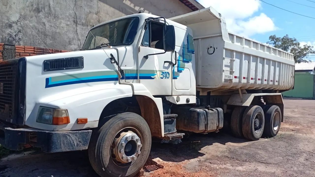 Caminhão caçamba volvo nl340  - Foto 3