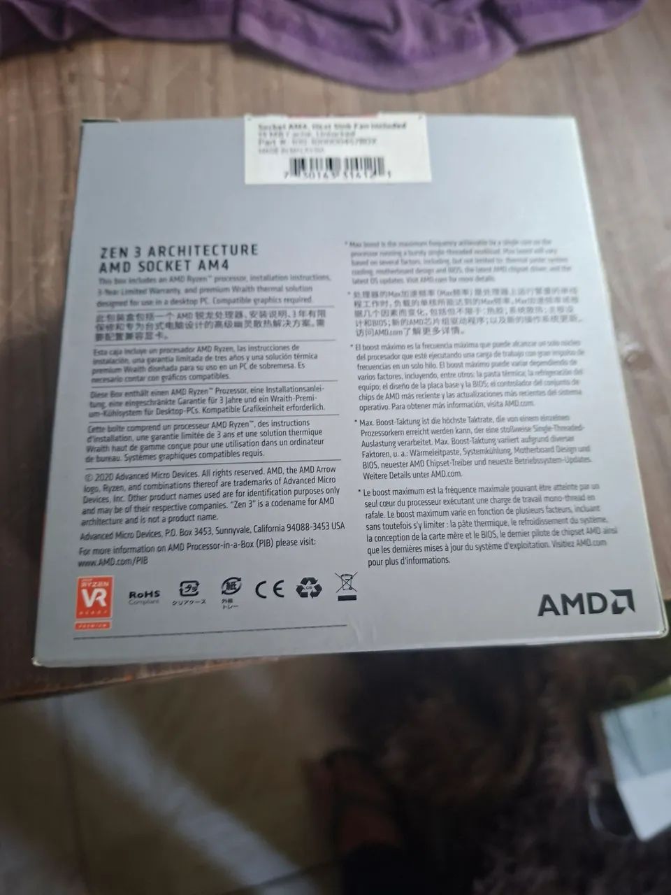 Processador Ryzen 5 5500 - Foto 3