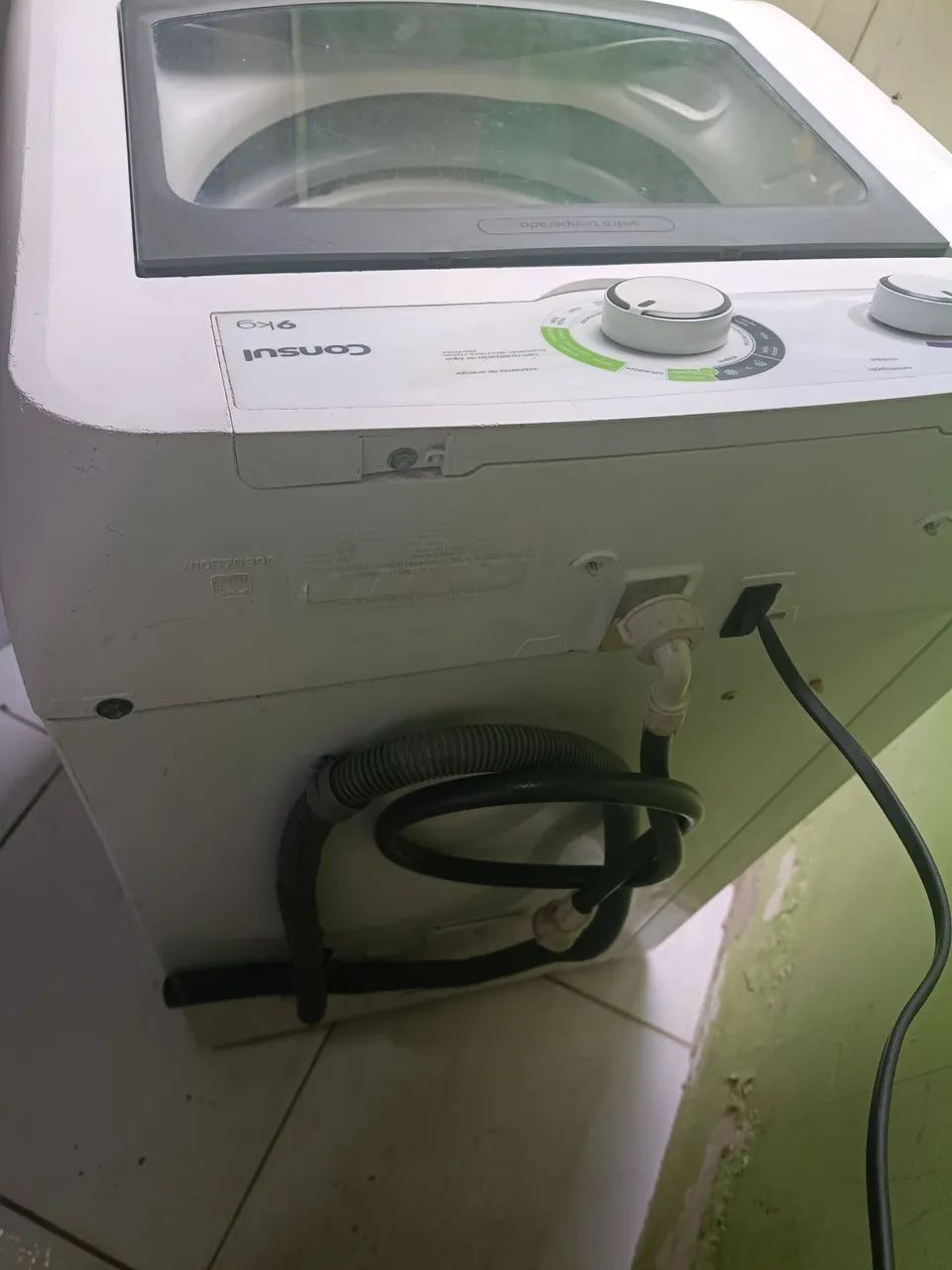 Máquina de lavar Consul 9 KG funcionando perfeitamente - Foto 6