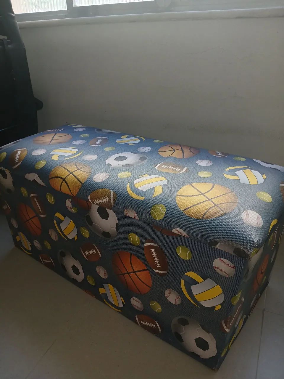 Puff baú personalizado