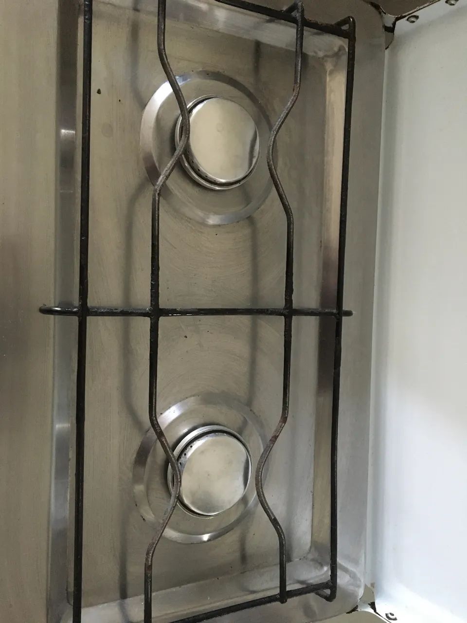 Fogão Portátil 2 Bocas Venax Gemini Tampa de Metal Gas Glp Branco - Foto 4