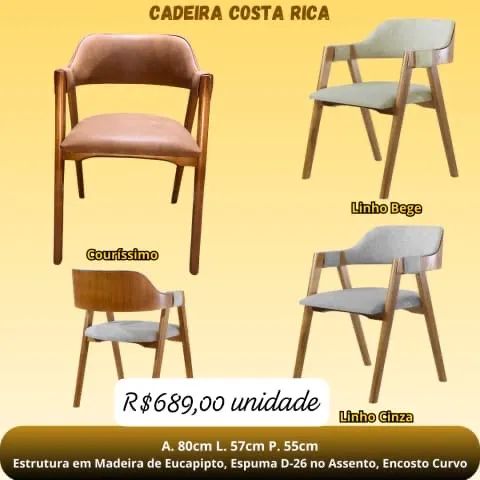 Cadeira Costa Rica 