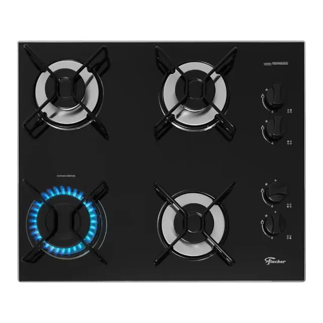 Cooktop 4 Bocas funcionando perfeitamente 