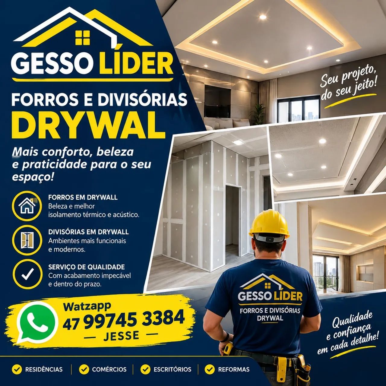 Gesso líder 
