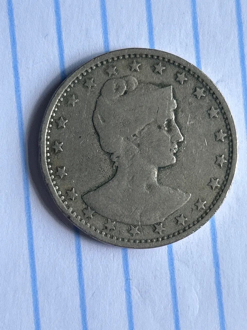 Moeda 400 réis MCMI (1901) - Foto 2