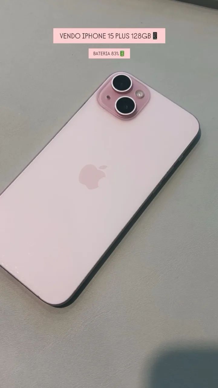 VENDO IPHONE 15 PLUS 128GB