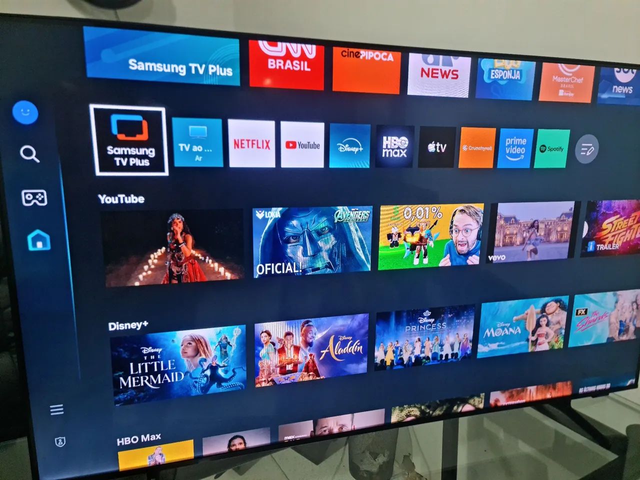 Smart tv SAMSUNG 55 4K - Foto 2
