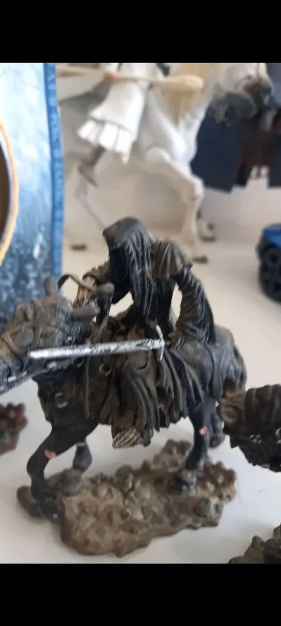 Senhor dos Anéis Cavalero Negro 1/32 Toy Biz - Foto 2