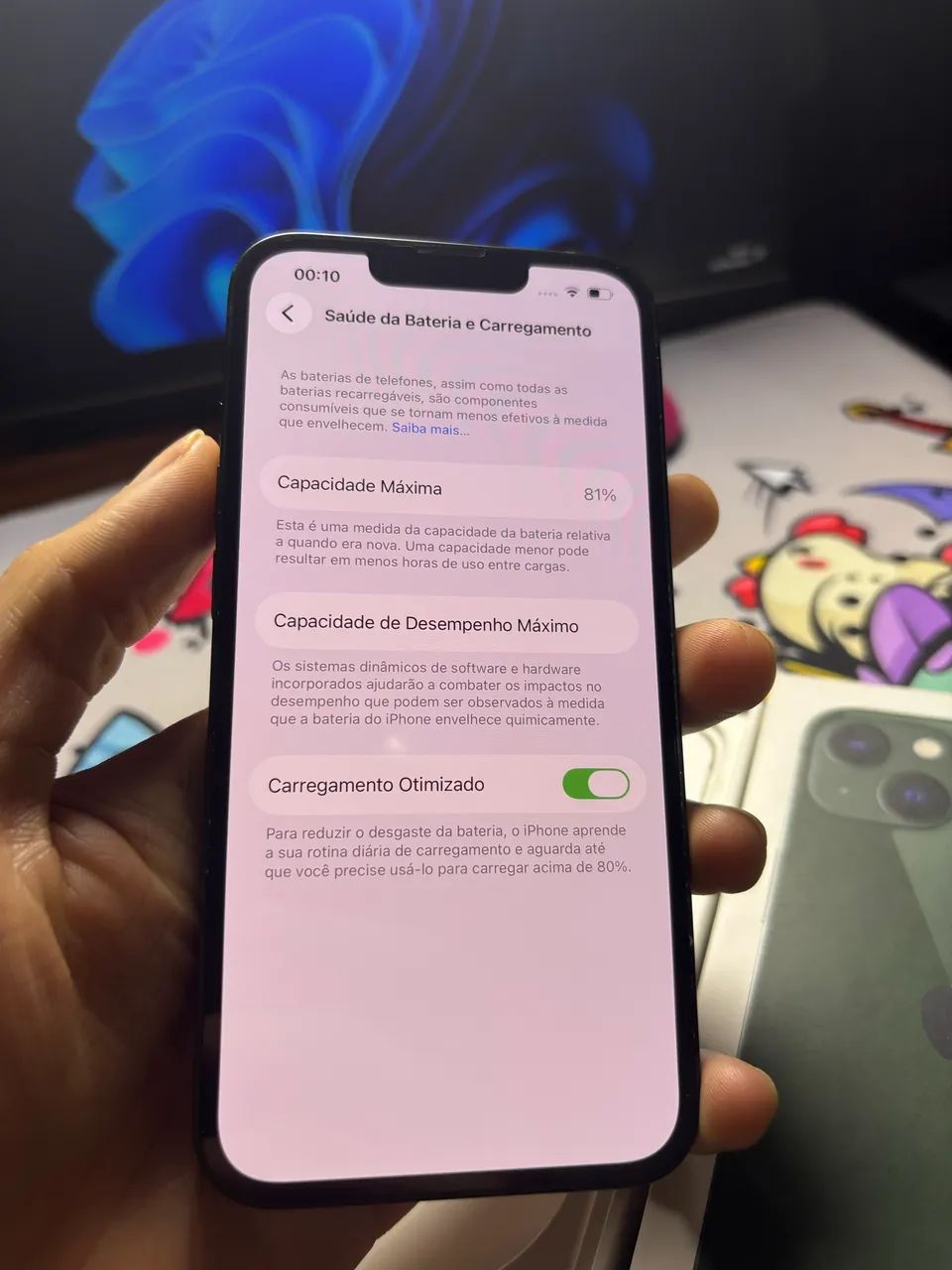 iPhone 13 128gb - Verde - Foto 2