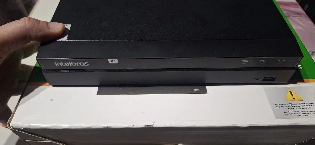Gravador Intelbras NVR 1408 - Foto 3