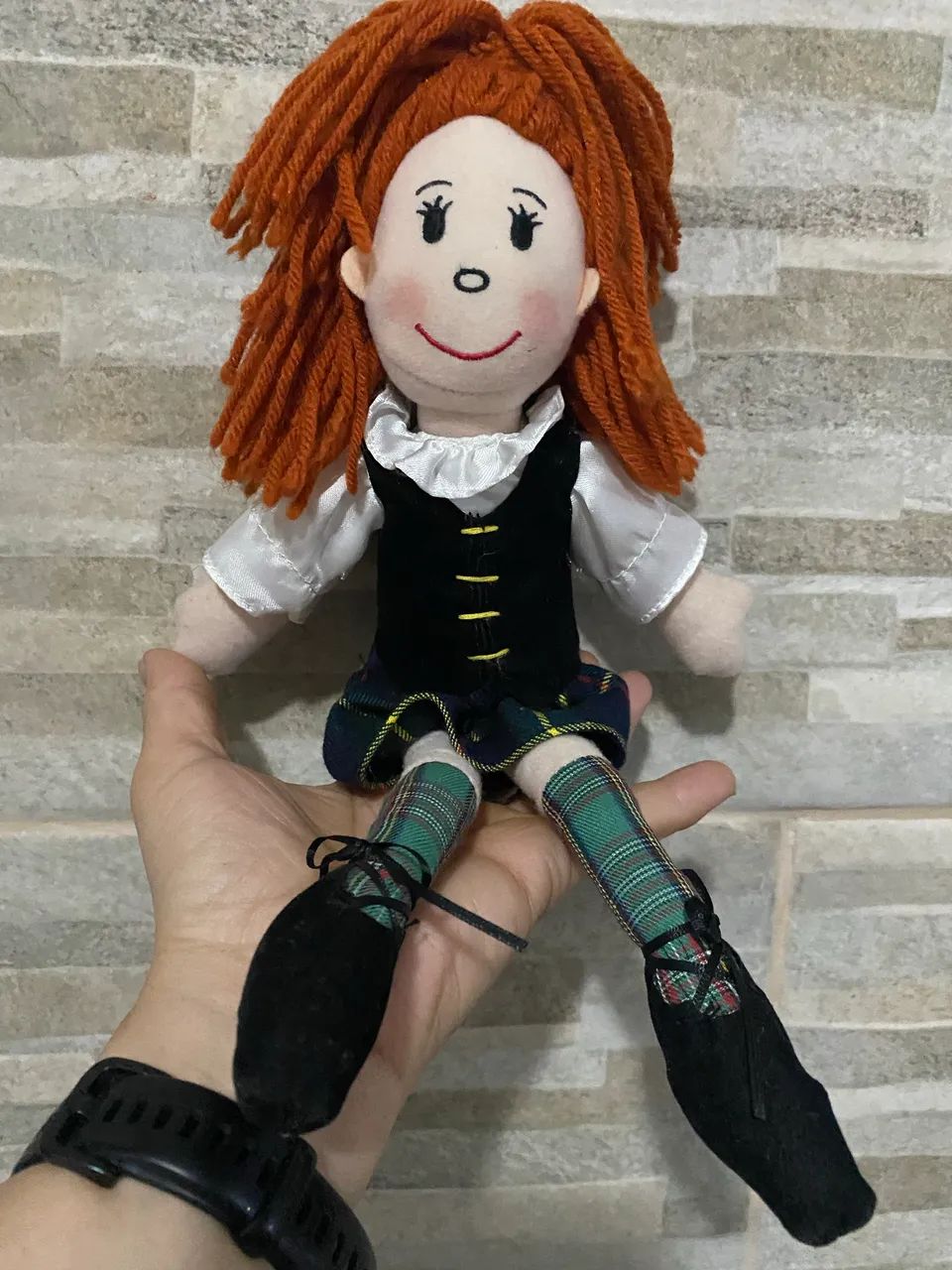 Boneca de pano Escocesa  - Foto 2