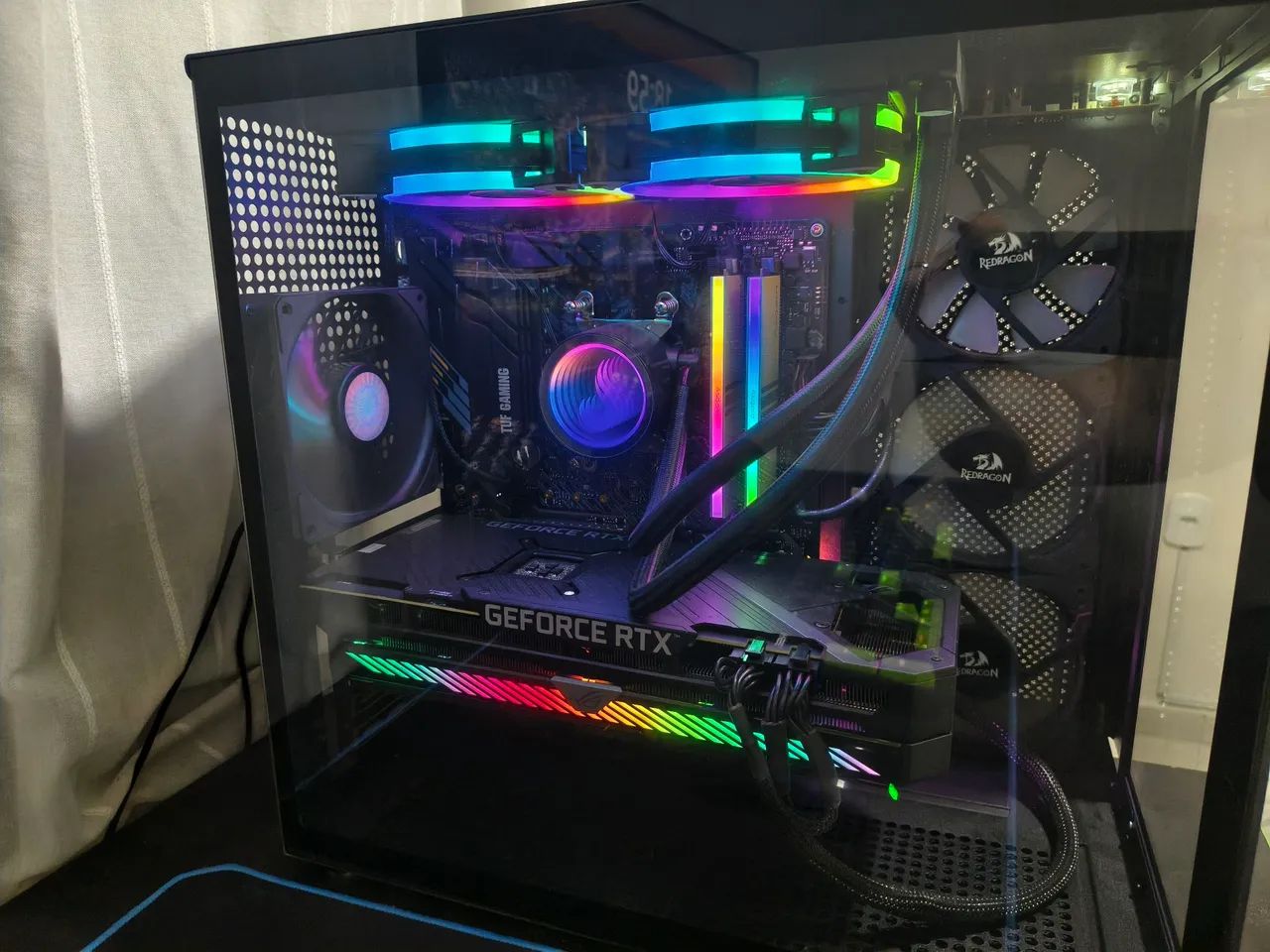 PC Gamer Ryzen 5500X3D - RTX 3070 Rog Strix - Foto 3