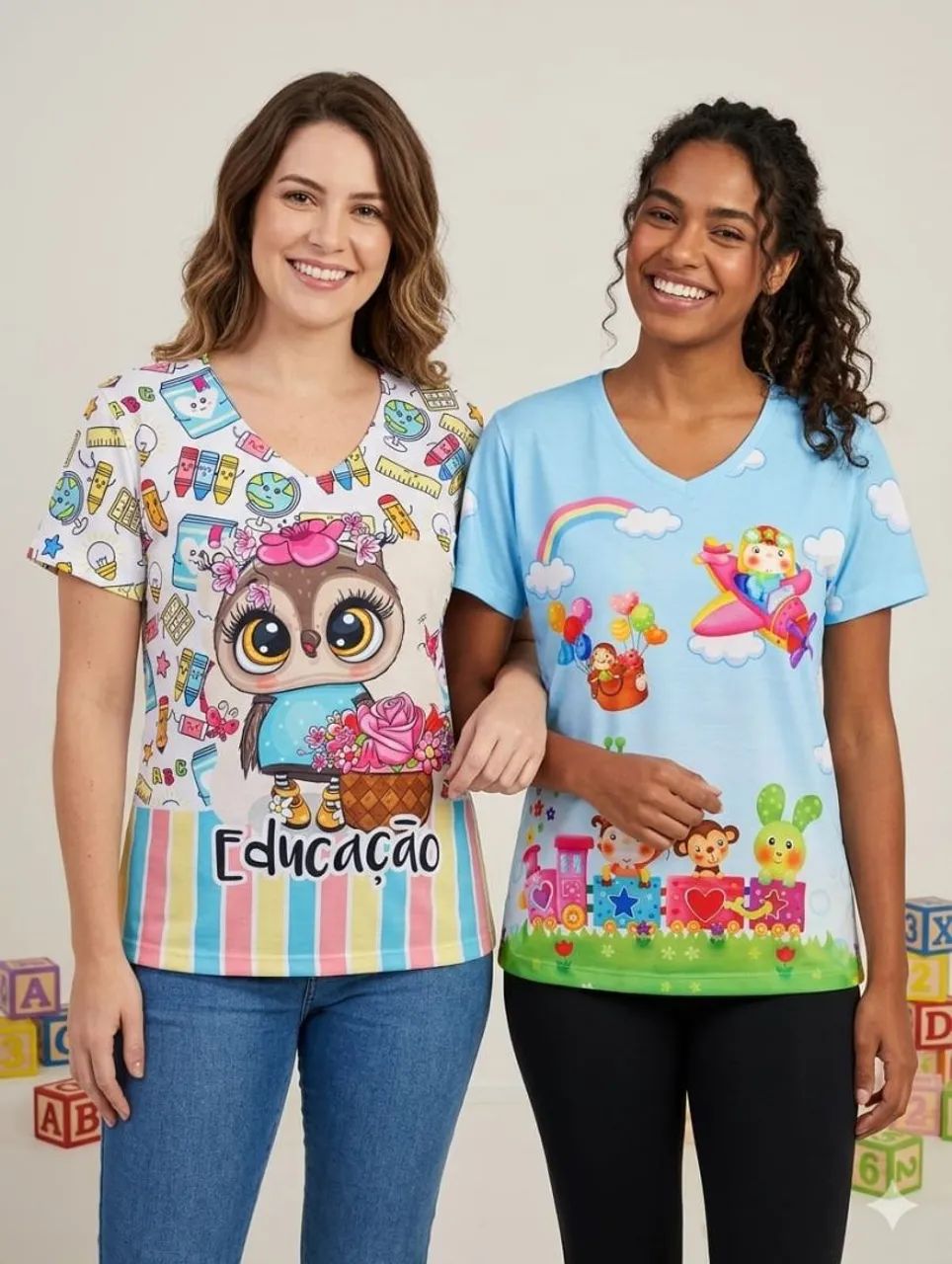 KIT EMPREENDEDORA CAMISAS.EDUCACAO / PROFISSÃO  - Foto 2