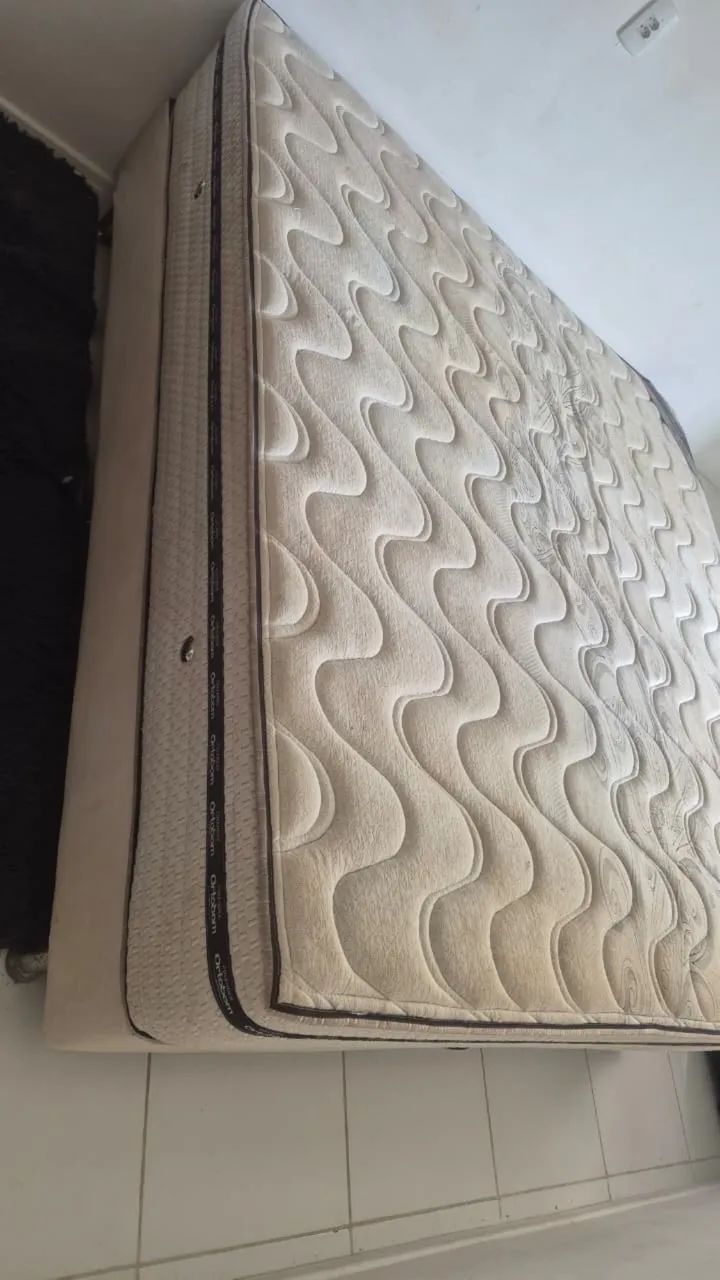 Cama Box Super King 2x2 Ortobom | Base Dupla + Molas ensacadas | Tamanho Gigante - Foto 4