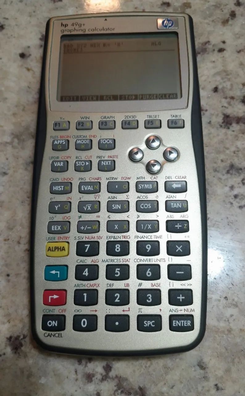 HP 49+ GRAPHING CALCULATOR