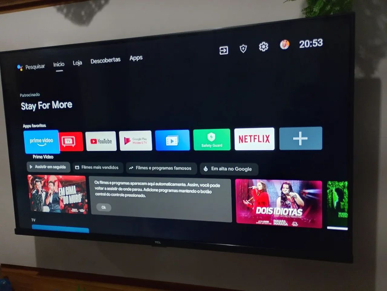 Tv Smart TCL43" - Foto 3