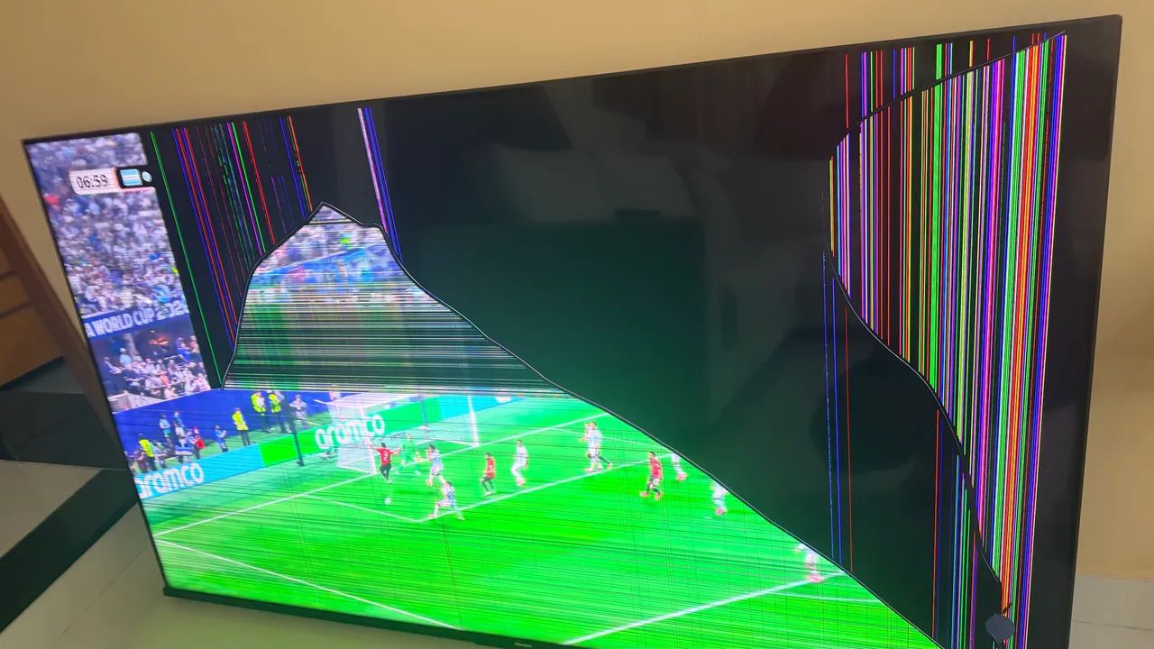 TV HISENSE DEFEITO NA TELA - Foto 5