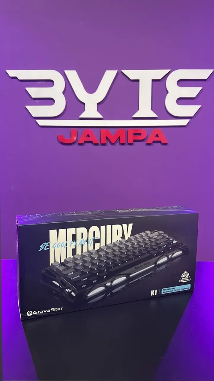 Teclado Mecânico Gravastar K1 Wireless