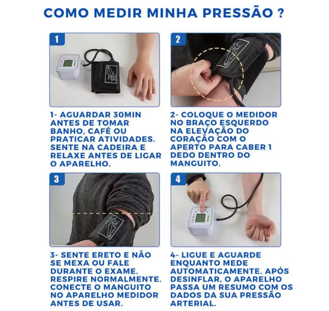 Aparelho de pressão NOVOS  - Foto 5
