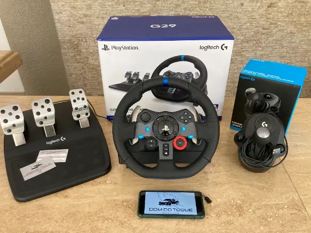 Volante Logitech G29 com Câmbio