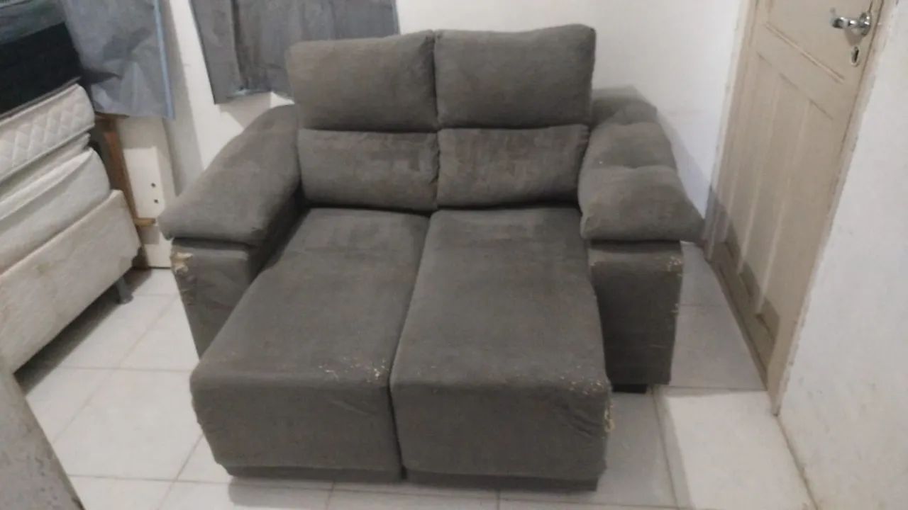 Sofá 2 lugares , entrega grátis - Foto 3