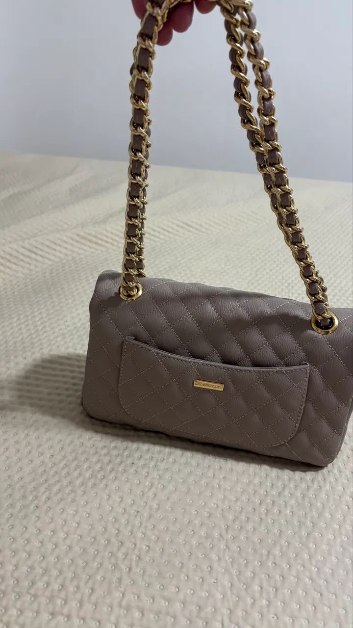 Bolsa em Couro Nunca Usada - Foto 2