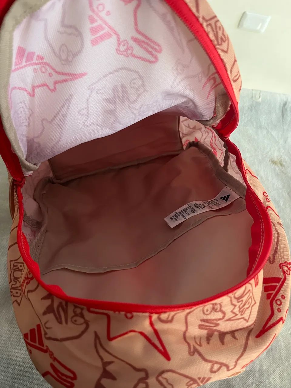 Mochila AdiRaptor infantil Original e nova  - Foto 4