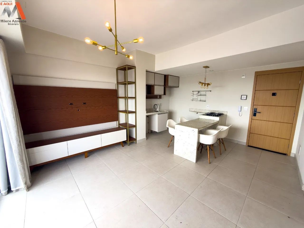 Apartamento semi mobiliado no Edifício Studio Unique com 70 m² e lazer completo ao lado do - Foto 2