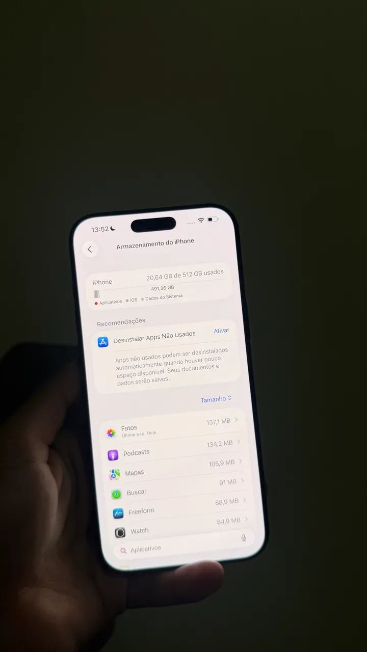 iPhone 17 Pro Max 512GB Sim físico , Tudo ok - Foto 3