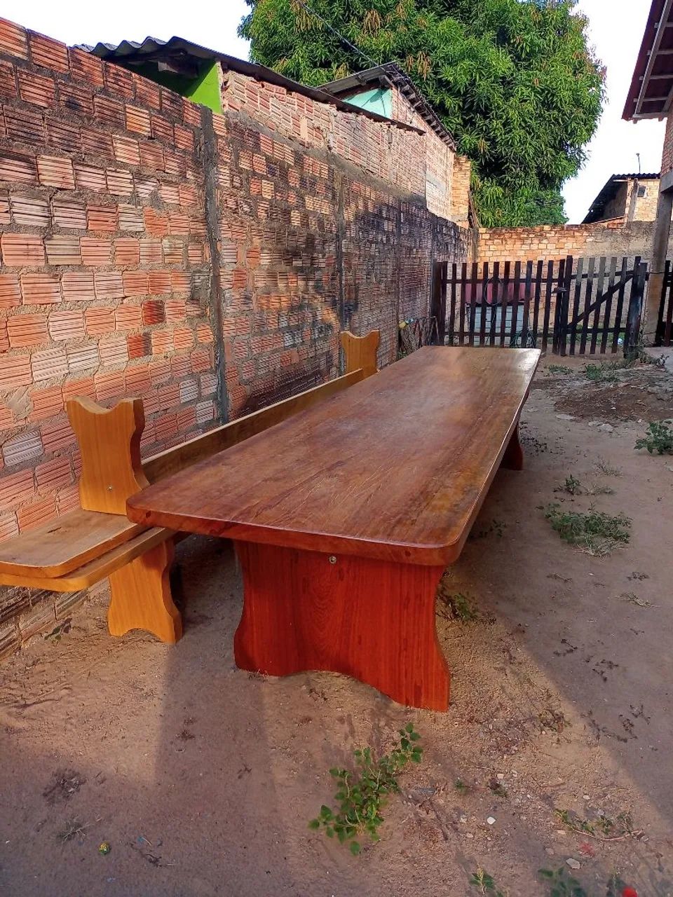 Mesa rústica 