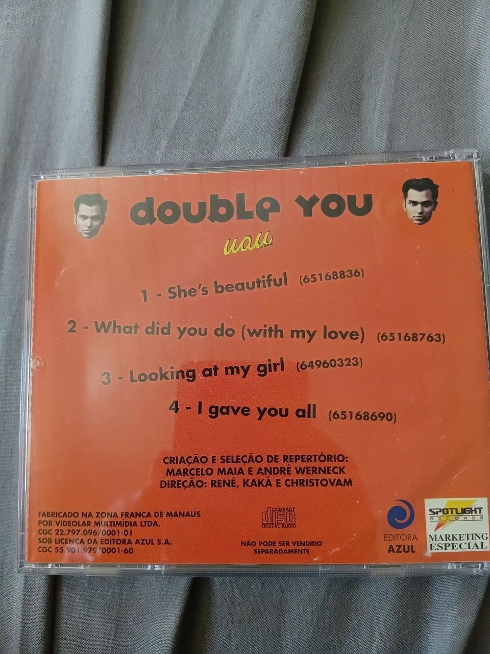 Cd Double You promocional usado - Foto 2