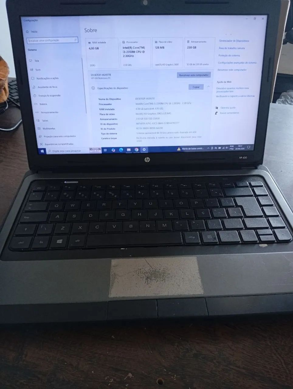 Notebook HP I3 SSD 240GB - Foto 2