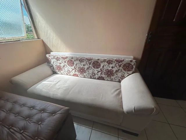 Conjunto de sofás 2 e 3 lugares - estrutura firme